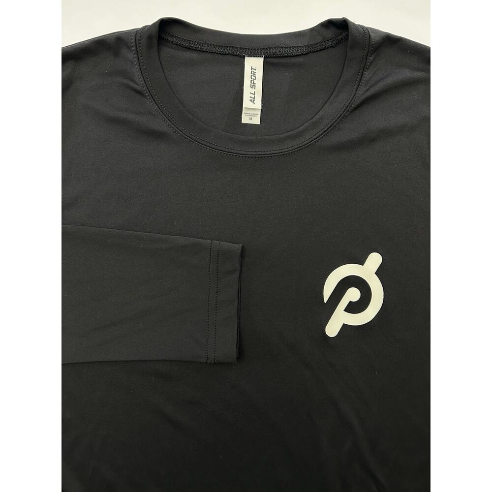 Peloton Classic Black Logo Long Sleeve Shirt Medium
